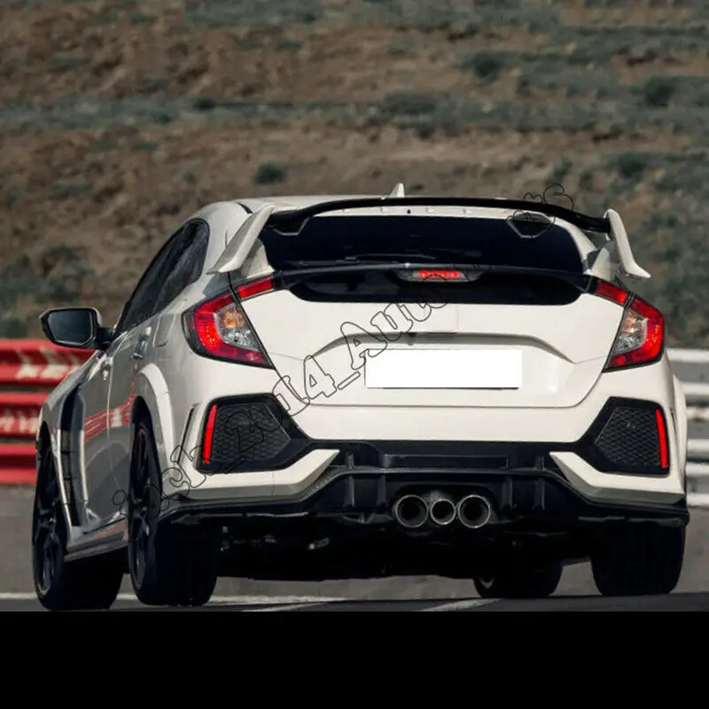 Для Honda Civic type-R хэтчбек краска задний спойлер, крыло, багажник