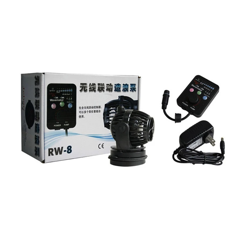 

New 23W RW-8 Aquarium Wireless Linkage Master/Slave Control Wavemaker Fish Tank Water Pump Circulation Flow Maker