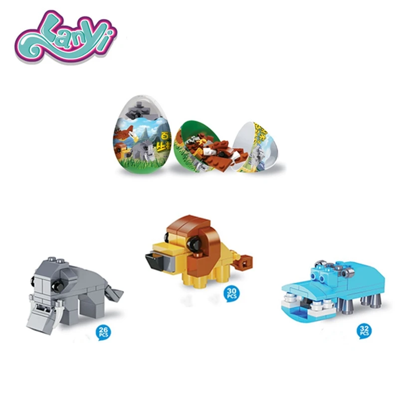 Lanyitoys Original animal world Legoings constructor modeling block kit particle assembled spell insert toys For Boys Girls Gift Lanyitoys Original animal world Legoings constructor modeling block kit particle assembled spell insert toys For Boys Girls Gift