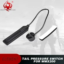 Night Evolution оружие для страйкбола свет WMX200 дистанционный переключатель Скаут облегченная освещение Хвост Давление переключатель подходит Охота фонарик NE04047