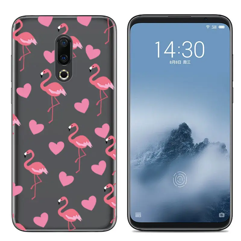 Case for Meizu 16 16X 16th 16 Plus Soft TPU Back Cover for Meizu M5 note M6 note M5C MX6 M6S Pro 6 Silicone Protective Fundas (8)