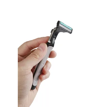 

Safety Painless Double-layers Razor Set Man Manual Razor Sharp Blades Shaving Beard Remover Female T-Shaped Shaver