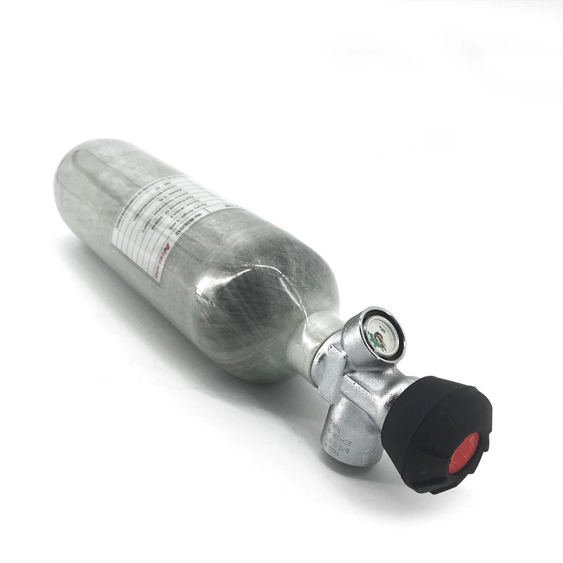 ACECARE полный 1.1L для охоты для пейнтбола pcp air tank 4500psi co2 цилиндровое оборудование с клапаном statation и регулятор