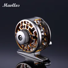 Mavllos Ultra Light Aluminum Alloy Trolling Fishing Reel Super Brake Force 10Kg Saltwater Fly Fishing Reel Disc Brake System