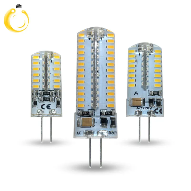 Светодиодная лампа G4 G9 10 шт./лот 3 Вт 5 220 В 12 в пост. Тока SMD2835 3014|5w led bulb|led bulbg9 lamp |