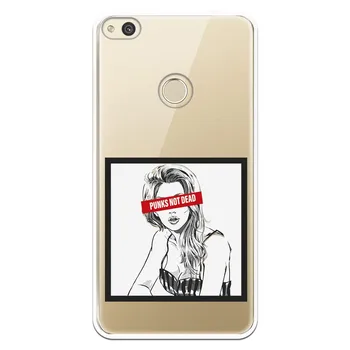 

Stand case costume drawing Punks Not Dead WP002 for Huawei P8 Lite 2017