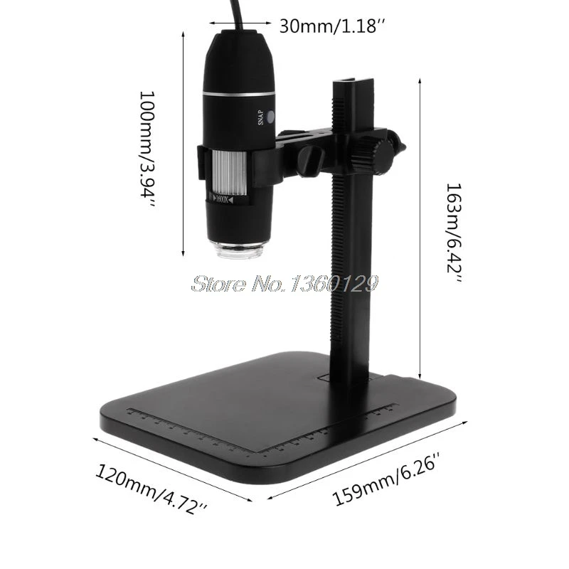 2MP 1600X 8LED USB цифровой микроскоп Эндоскоп лупа камера HD CMOS сенсор Dec12 и Прямая поставка