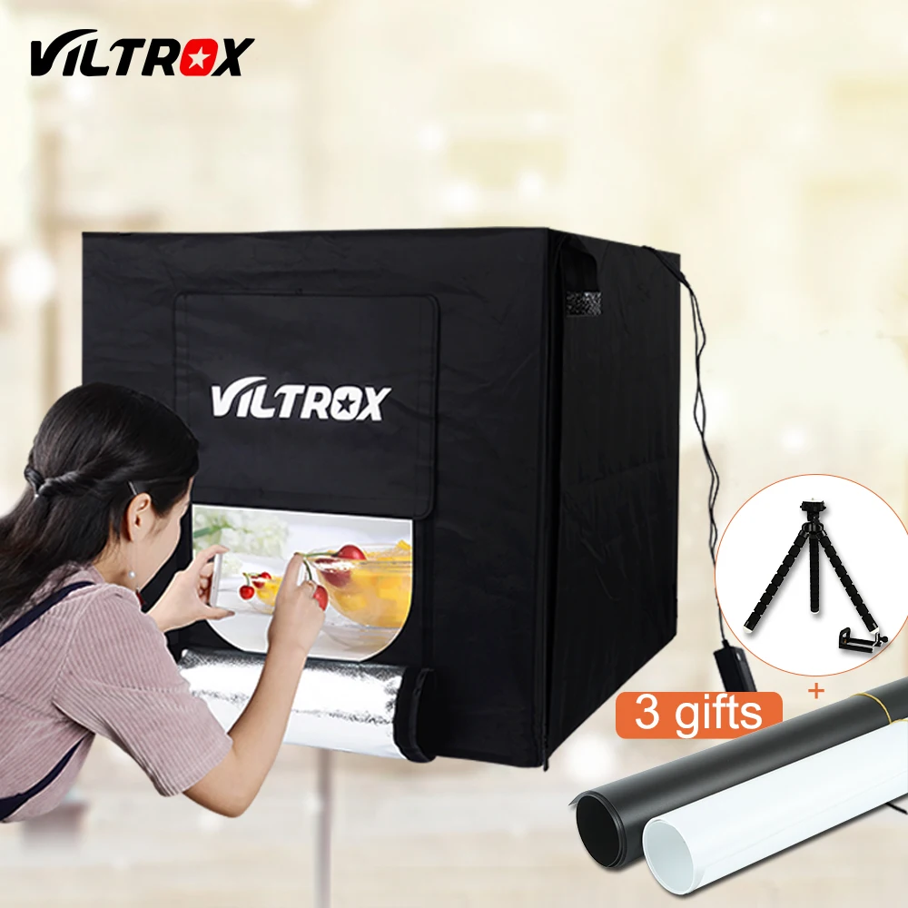 Портативная складная фотостудия Viltrox 60х60см Портативная складная фотостудия Viltrox 60х60см
