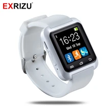 EXRIZU U8 Bluetooth Smart Watch Sport Health Fitness Bracelet Smartwatch Wristband Handsfree for Android iPhone Samsung Xiaomi