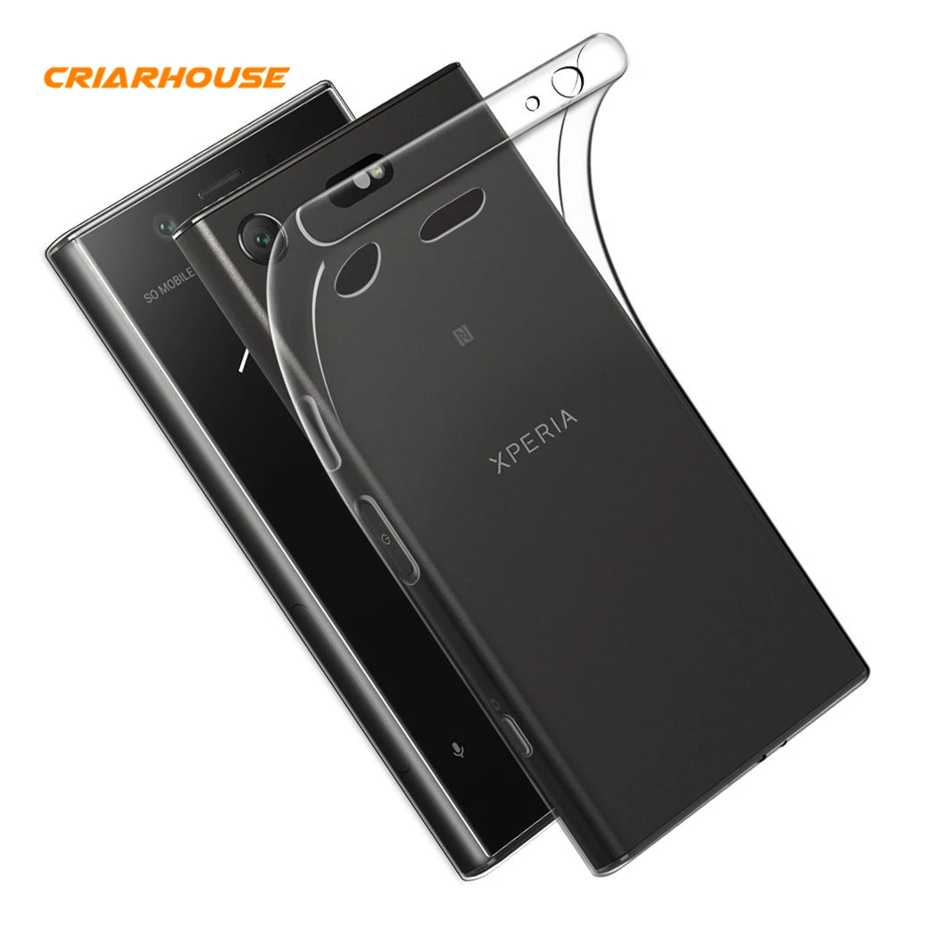 

For SONY Xparia XA1 XA2 XA3 Plus Ultra XZ1 XZ2 XZ3 Compact L1 L2 Premium Ultra Slim Crystal Clear Soft TPU Silicone Case Cover
