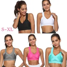 Женский спортивный бюстгальтер, топ для фитнеса, йоги, с поперечным Ремешком, для спортзала, для бега, мягкий, майка, спортивный жилет, нижнее белье
