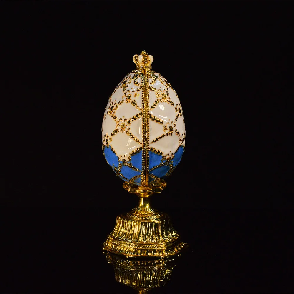 QIFU Новое поступление Россия футбольный стиль faberge яйцо для дома deocr