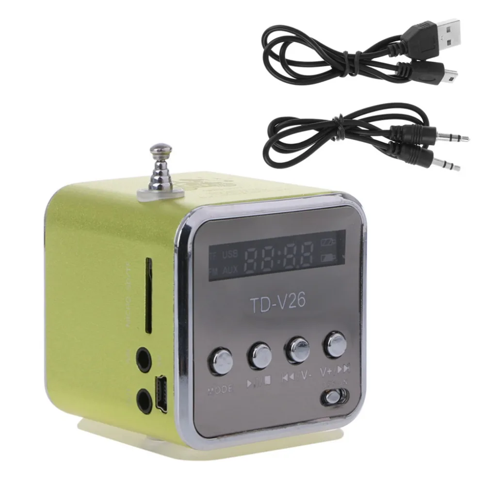 Мини Micro SD TF USB динамик музыкальный плеер портативный fm радио стерео ПК mp3|usb