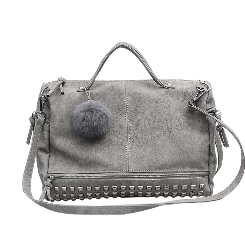 Etonteck خمر nubuck الجلدية النسائية الأعلى مقبض حقائب برشام أكياس أكبر النساء الشعر الكرة كتف حقيبة رسول حقيبة Etonteck خمر nubuck الجلدية النسائية الأعلى مقبض حقائب برشام أكياس أكبر النساء الشعر الكرة كتف حقيبة رسول حقيبة