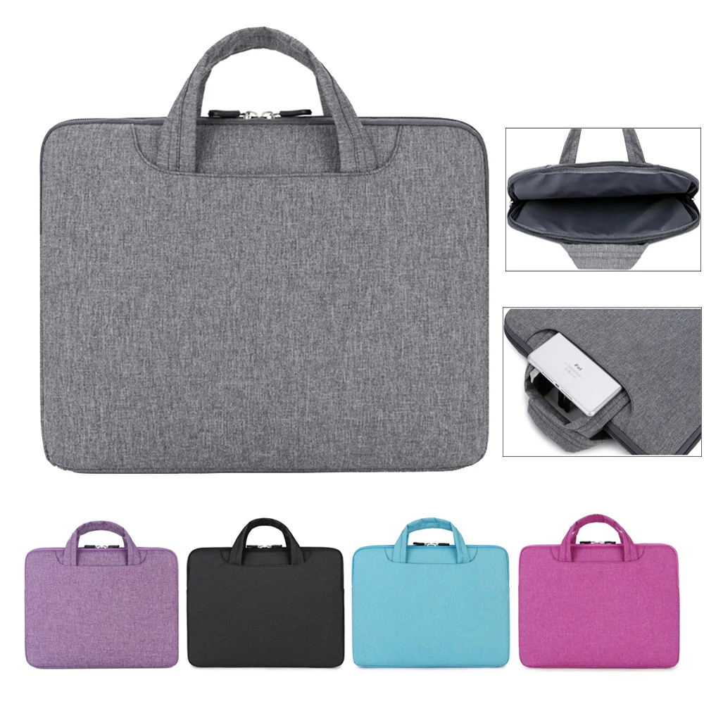 13 14 15 дюймов Сумка для ноутбука тетрадь Чехол Сумочка противоударный hp Dell lenovo samsung sony MacBook Air Pro retina