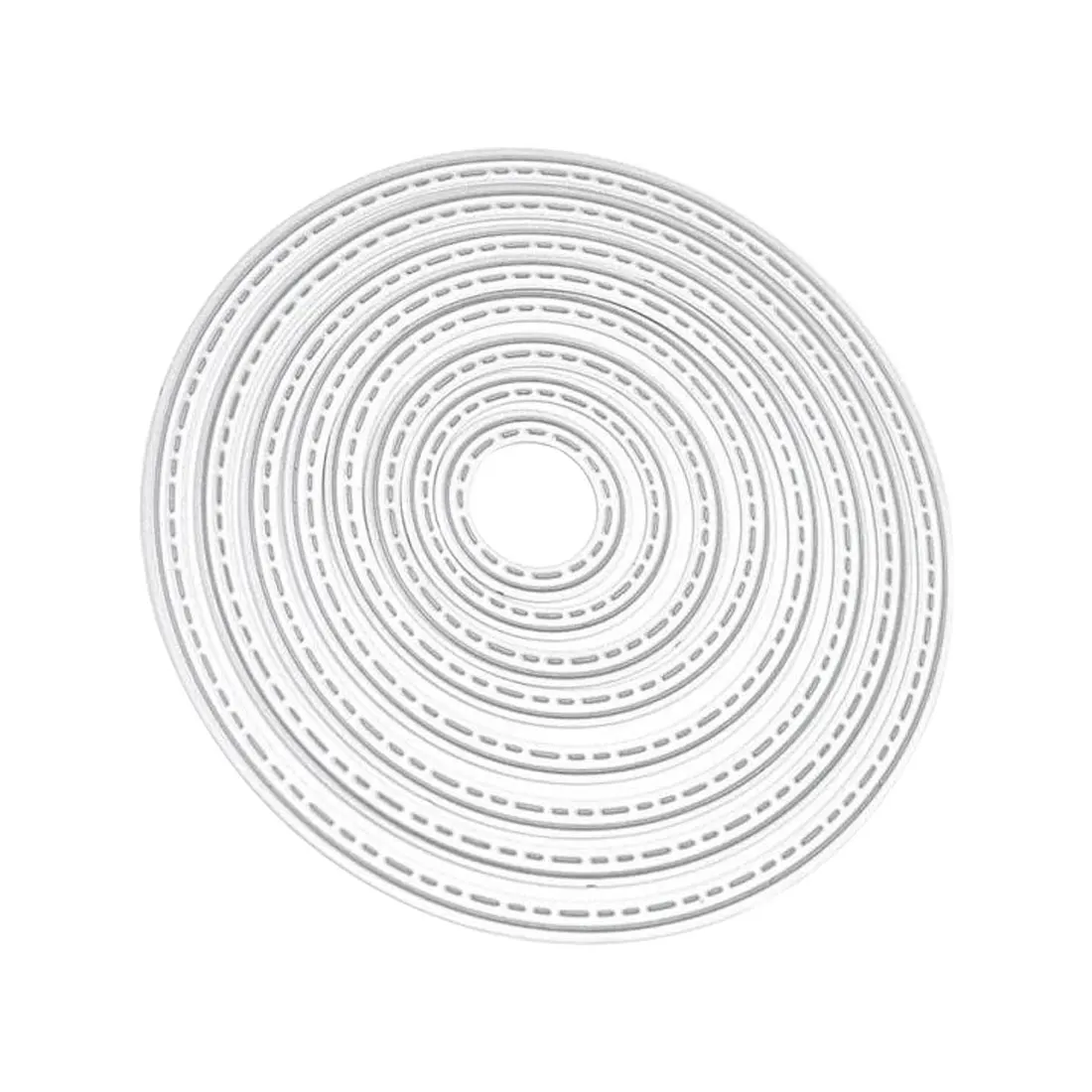 

Professional 8pcs Round Circle Metal Cutting Dies Scrapbooking Album Decoration Craft Die Cutting Embossing Supplies