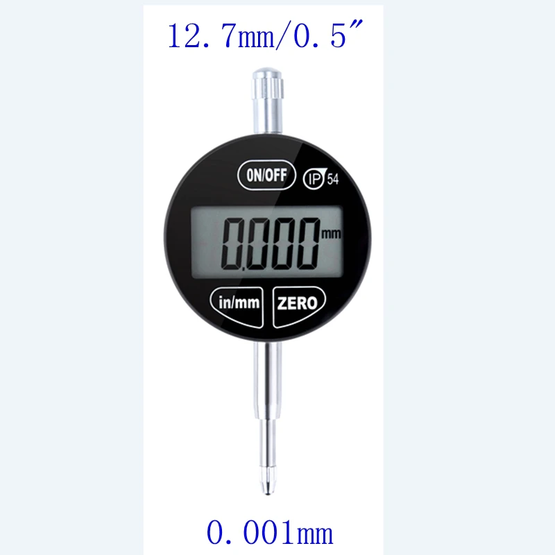 0,001 мм электронный цифровой микрометр 12,7 мм/0," lcd IP54 маслостойкий микрометр измеритель глубины 0,00005" Калибр штангенциркуля