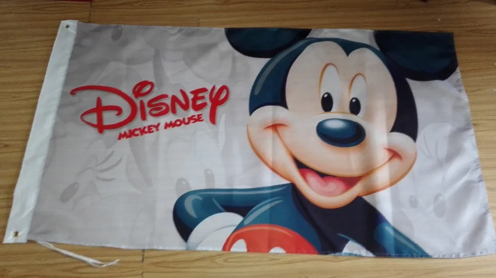 

Mickey Mouse Minnie flag 3ftx5ft Banner 100D Polyester