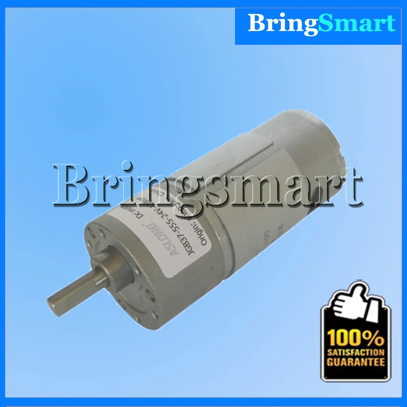 

JGB37-555 Gear Motor 12V/24V Dc motor low speed high torque electric DC Motor D Shaft For Common Use Bringsmart