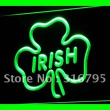 I599 Ирландский Паб барная вывеска клуб светодиодный неоновый свет знаки включения/выключения 20+ цвета 5 размеров