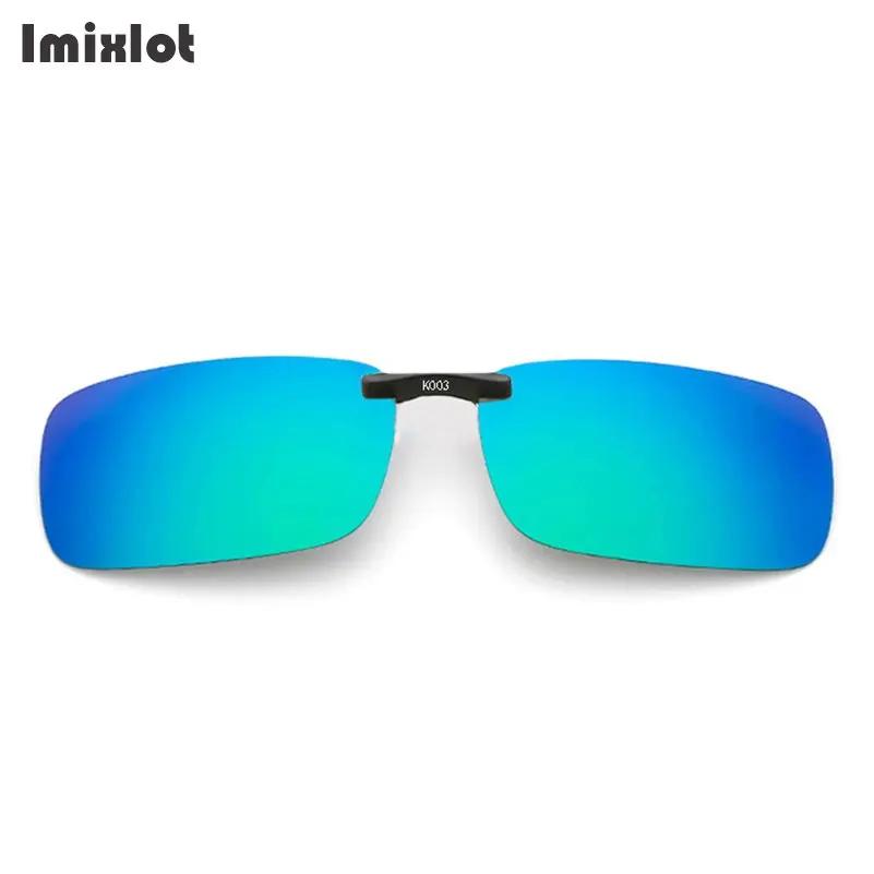 Imixlot UV400 поляризованные прикрепляемые солнце Стекло es Для мужчин унисекс очки для света Высококачественный объектив Защита от солнца Стекло es Ночное видение на прищепке, для вождения на Стекло