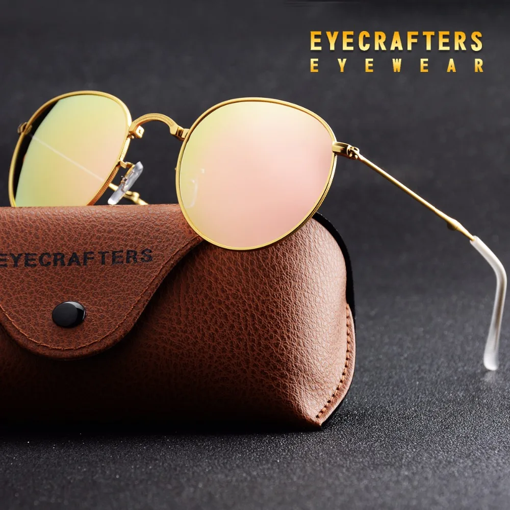 

Pink Portable Foldable Folding Sunglasses Polarized Mens Womens Fashion Retro Vintage SunGlasses Driving Mirrored Eyewear 3532