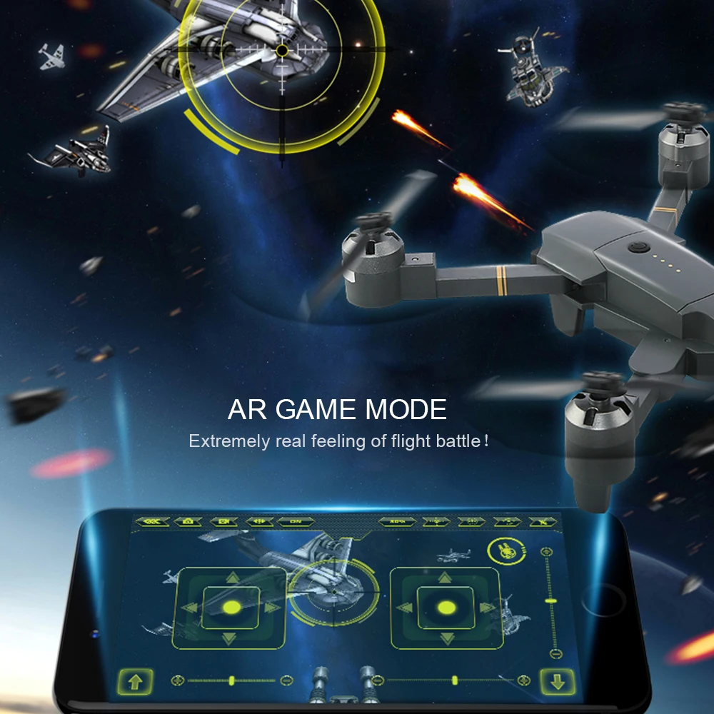 Attop XT-1 WIFI 2.4G 6-axis Gyro FPV Drone 0.3MP Camera Drone 3D Flip Altitude Hold Foldable Dron RC Helicopter Quadcopter (29)