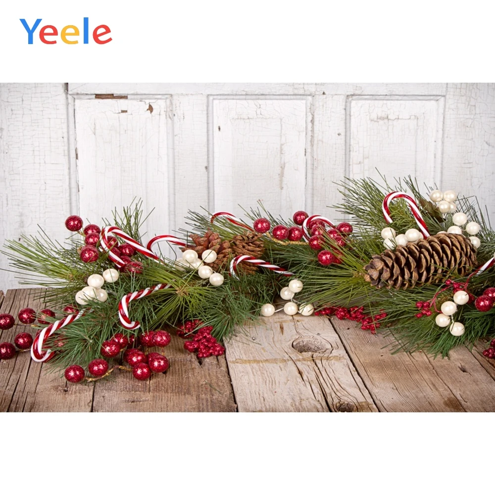 Yeele Christmas Tree Pine Cone Wooden Board Wall Floor Photocall
Photography Backgrounds Photographic Backdrops for Photo Studio
