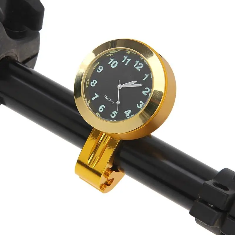 

Motorcycle Accessory Clock Watch Bike Mount Universal 22mm Waterproof Handlebar Bar Tube Buckle Mount Sport