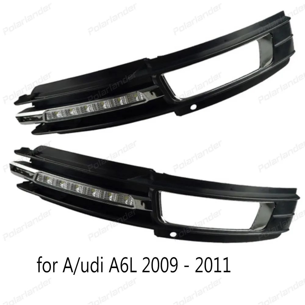 

bright car DRL light Daylight Car LED Daytime Running light For A/udi A6 A6L 2009 2010 2011