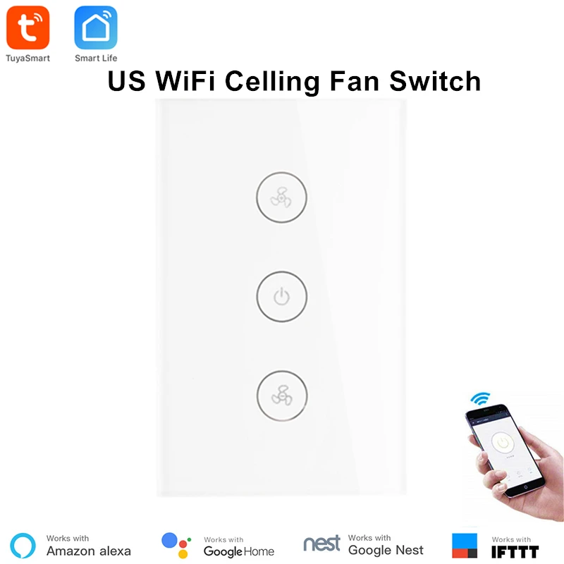 Умный потолочный выключатель с Wi Fi и таймером совместим Alexa Echo Google Home|Модули для