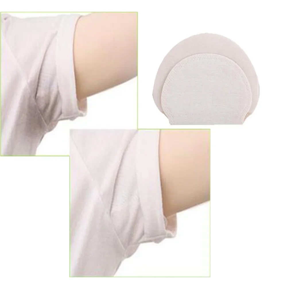 Coshine 100 упаковок подмышек колодки, одноразовые для подмышек щитки для мужчин и женщин, незаметные, дополнительный клей