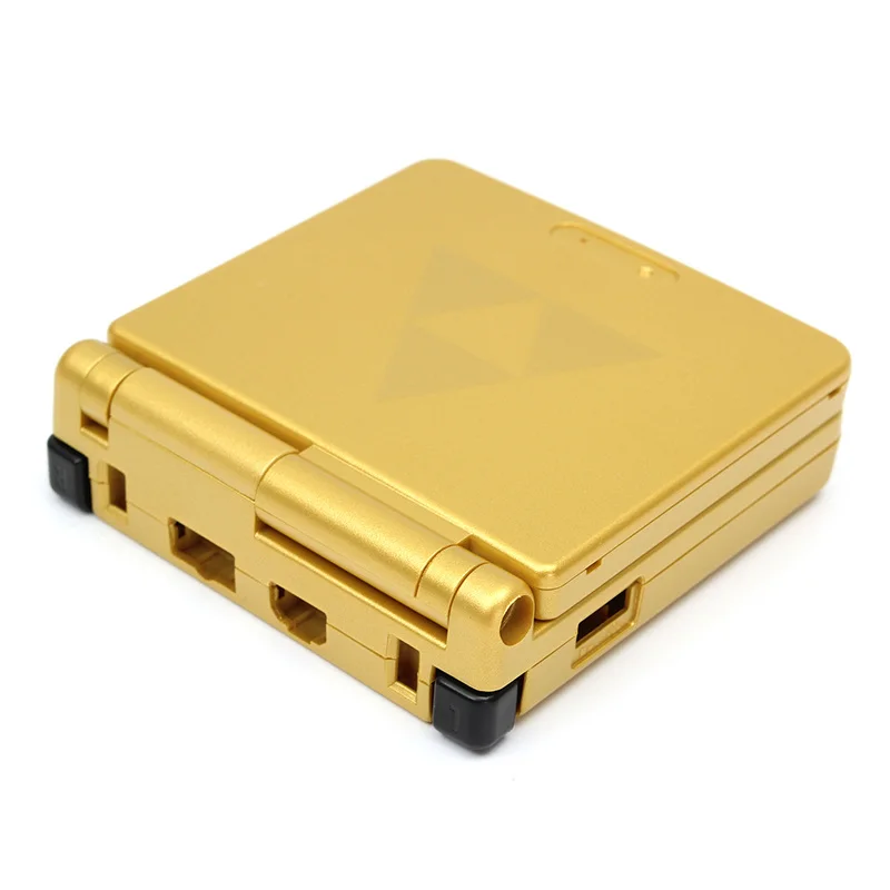 1 комплект для GBA SP Замена золотой полный корпус Оболочка Чехол+ крышка экрана+ инструмент для nintendo для Gameboy Advance SP