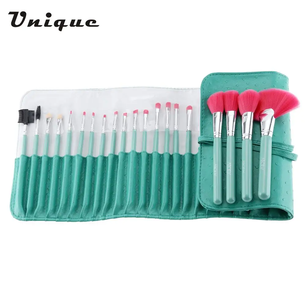 

Abody 24Pcs Makeup Brushes Kit Professional Cosmetic Makeup Brush Set Wood Handle Superfine Fibre Make Up Brush+ Pouch Bag Case