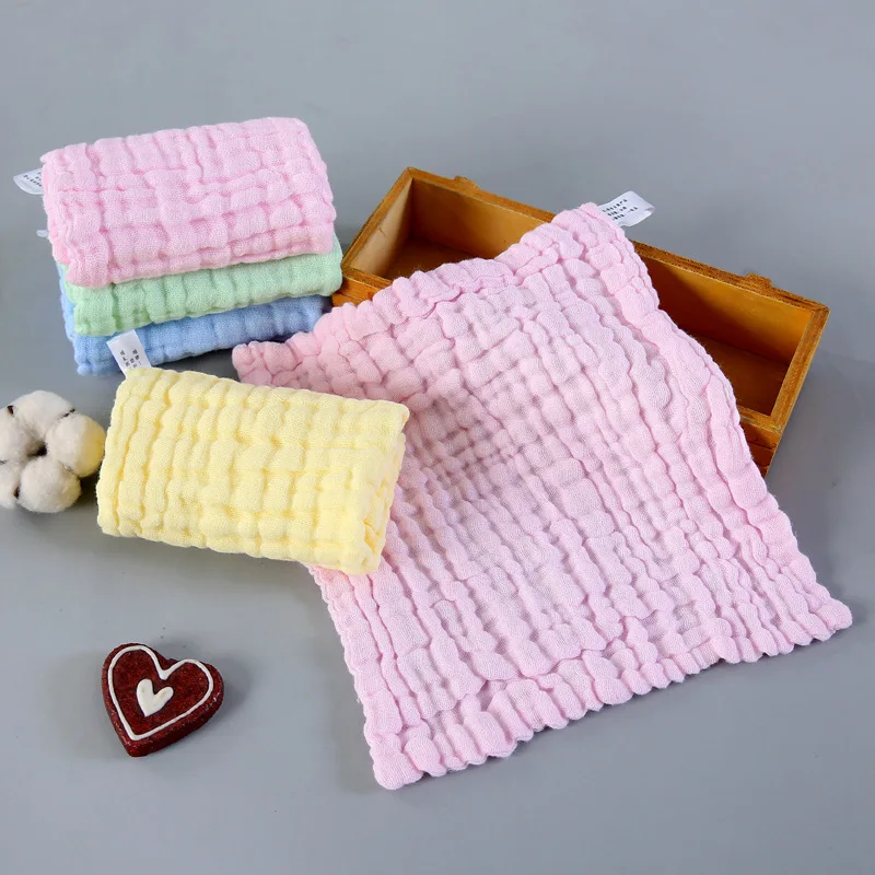 

ultra cheap baby handkerchief square baby face towel 28x28cm muslin cotton infant face towel wipe cloth hand towel face towel
