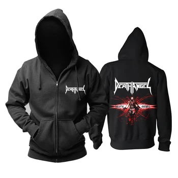 

Bloodhoof death angel speed metal new black cotton hoodie Asian Size