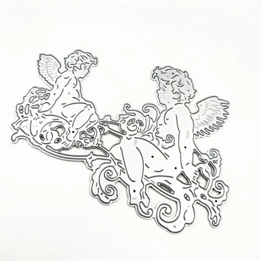 

ZhuoAng Cartoon Design Metal Cutting Mould Scrapbook Album Embossed Embossed DIY Paper Card Making Decorative Mould NH-014