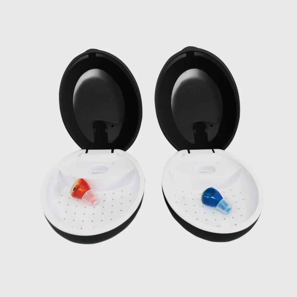 MeloSound слуховые аппараты перезаряжаемый CIC цифровой мини слуховой аппарат