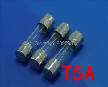 

(100 pcs/lot) T5A 250V 5 x 20mm Slow Blow Glass Tube Fuse,5 Amp.