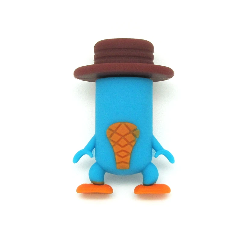 2-Perry-the-Platypus-usb-flash-dive-cartoon-pen-drive-blue-duck-usb-stick-32g-16g-8g