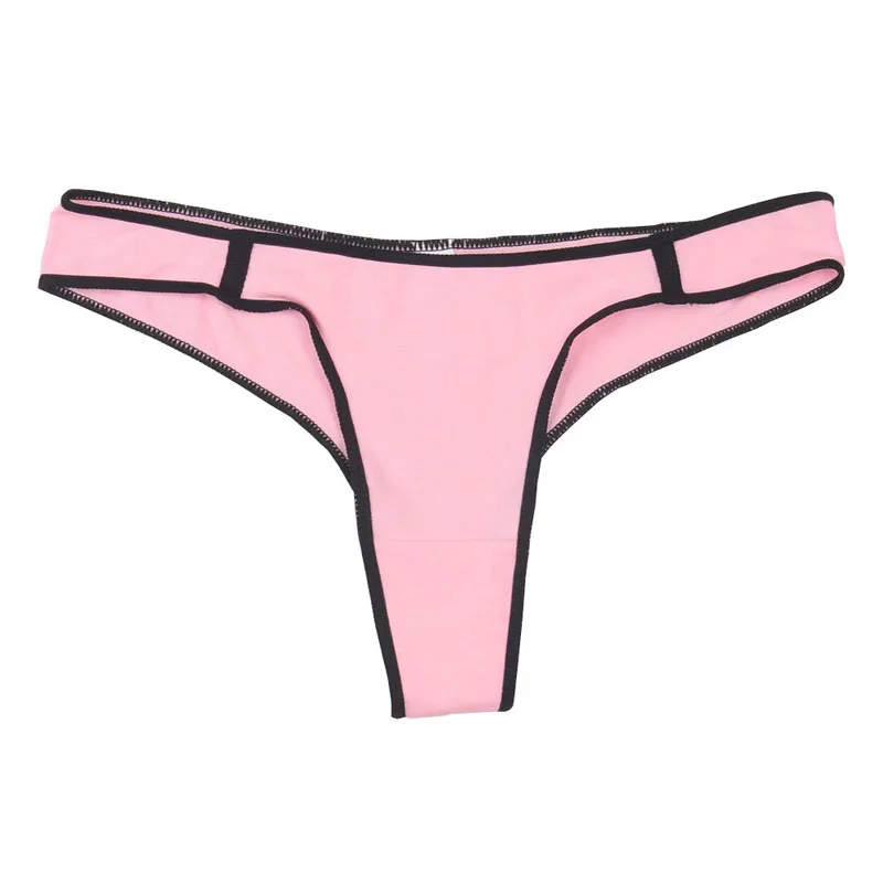 Plus Size Panties for Women Cotton Underwear Female Sexy Lingerie G String Girl Underpants Casual T Back Intimates Panty Thongs (3)