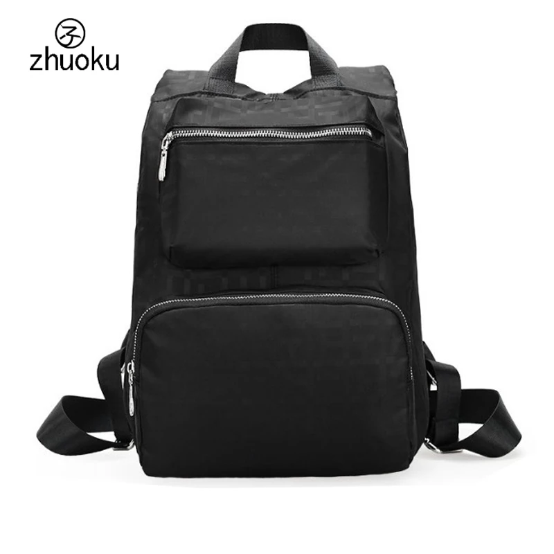 2018 Unisex Large capacity travel backpack waterproof men black