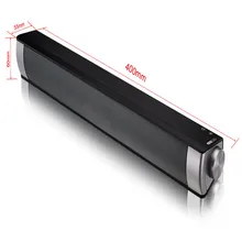 LP08 Sound Blaster Soundbar Bluetooth Speaker LCD TV Wall Mount 3D Sound Home Theater Audio
