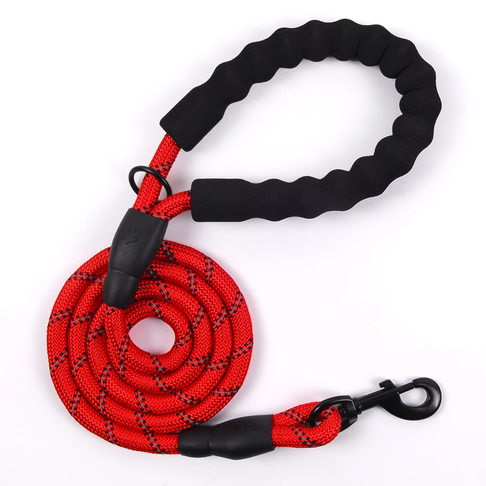 Dog Leash Nylon Pet Dog Leash Rope Pet Lead Reflective Dog Leashes For Large Medium Dogs Collar Harness Pet Leash Product JW0056 (38)