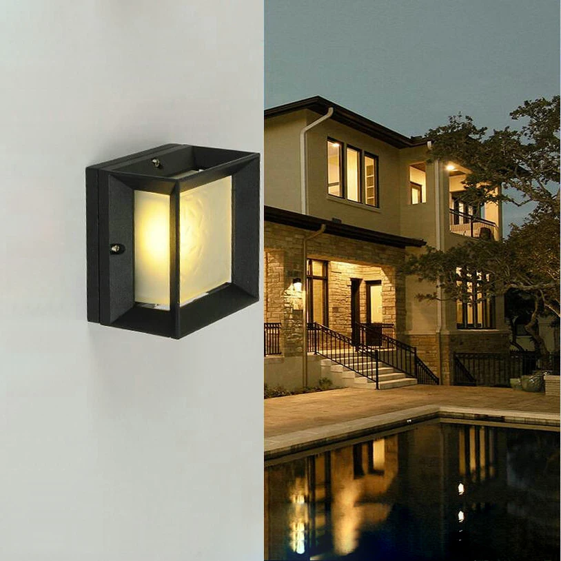 Led porch lights outdoor sconces wall outdoor lights waterproof outdoor wall light for villa led ...