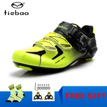 TIEBAO/Обувь для шоссейного велоспорта; Мужская обувь для спорта на открытом воздухе; обувь для велосипеда с самоблокирующимся механизмом; профессиональная обувь для гонок и шоссейного велосипеда; кроссовки для триатлона