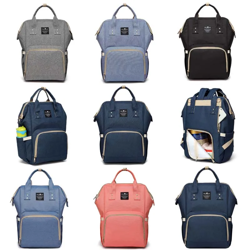 

Babytree Lequeen Large Capacity Travel Nursing Bag Multiple Backpack Mummy bag care Portable Nappy Bag Diaper Bag For Baby