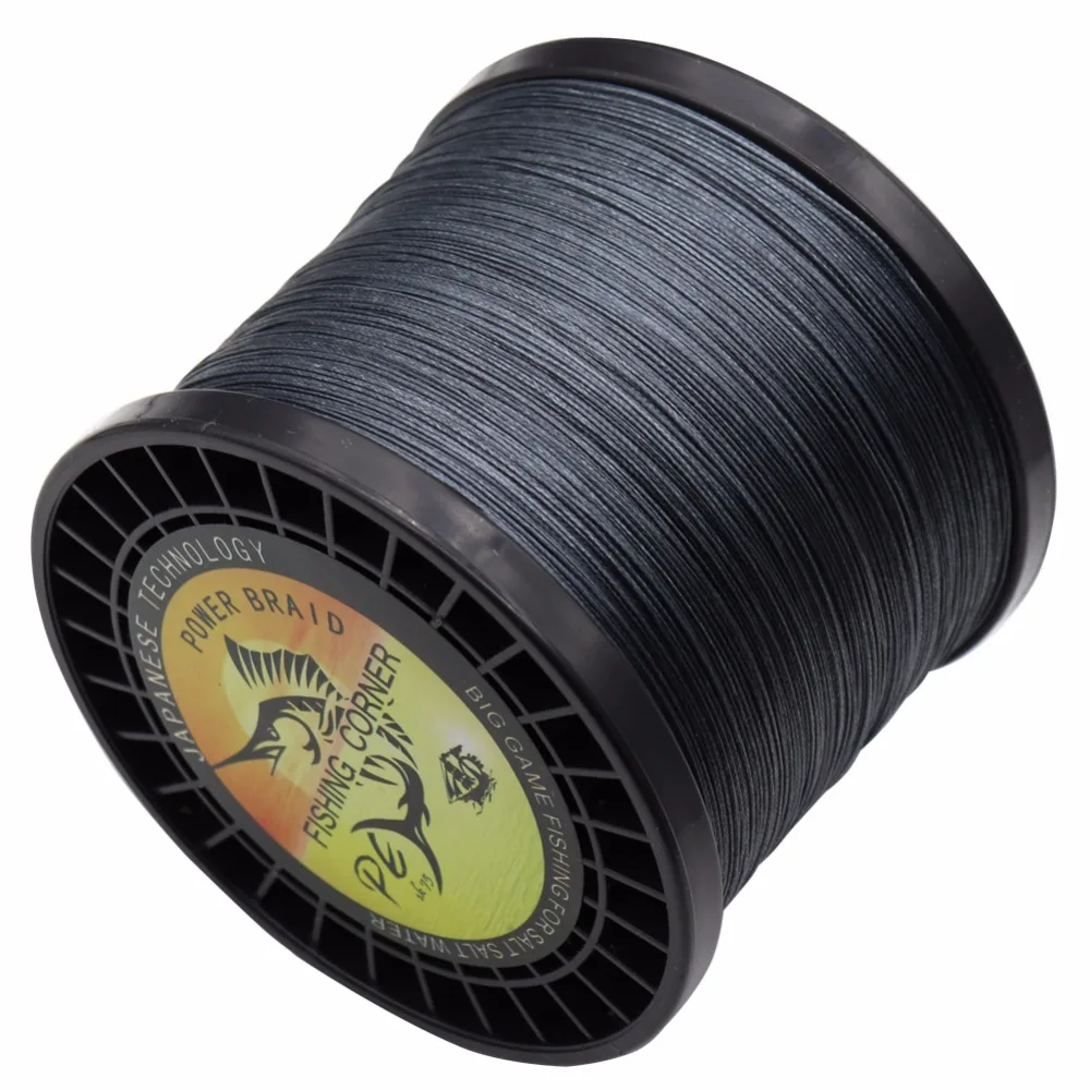 Linha de Pesca Trançada Fios Super Power pe Fibra Linha Japão Multifilament 8 3000m 8 Linhas de pesca