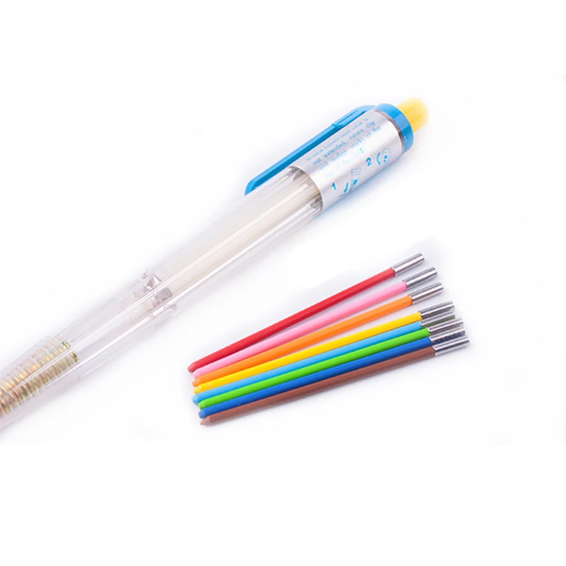Фото Стержни для карандаша LifeMaster Pentel Multi 8, механические стержни для карандаша 2,0 мм, цветной карандаш, графитовый Скрапбукинг, дизайнерские канцелярские принадлежности №5