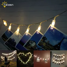 TSLEEN 1 м 10 светодиодный s 2 20 светодиодов фото карта настенная